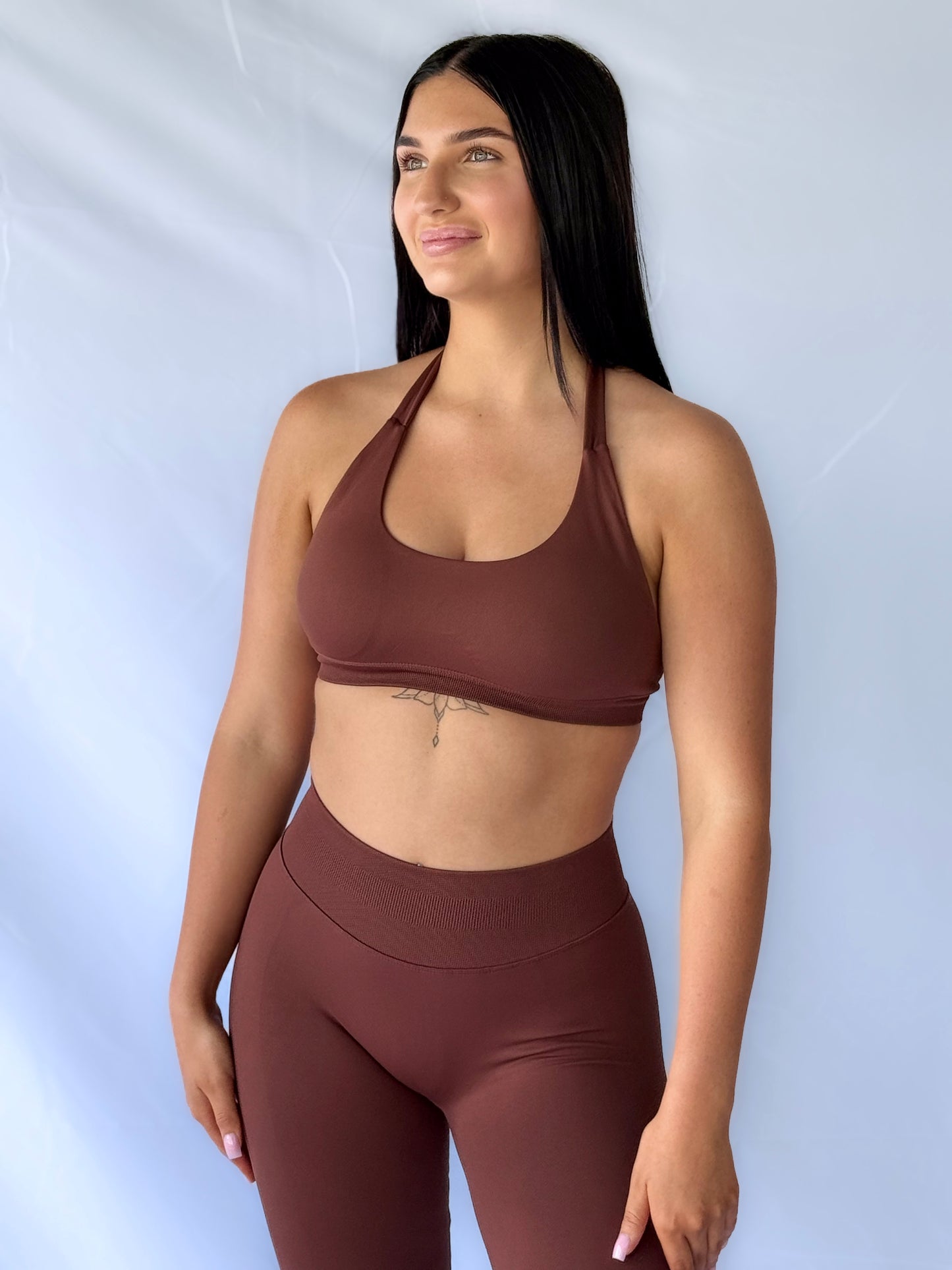 Seamless Halter Bra